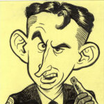 Harland Williams State Trooper caricature