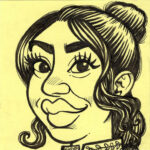 Priyanka Chopra caricature